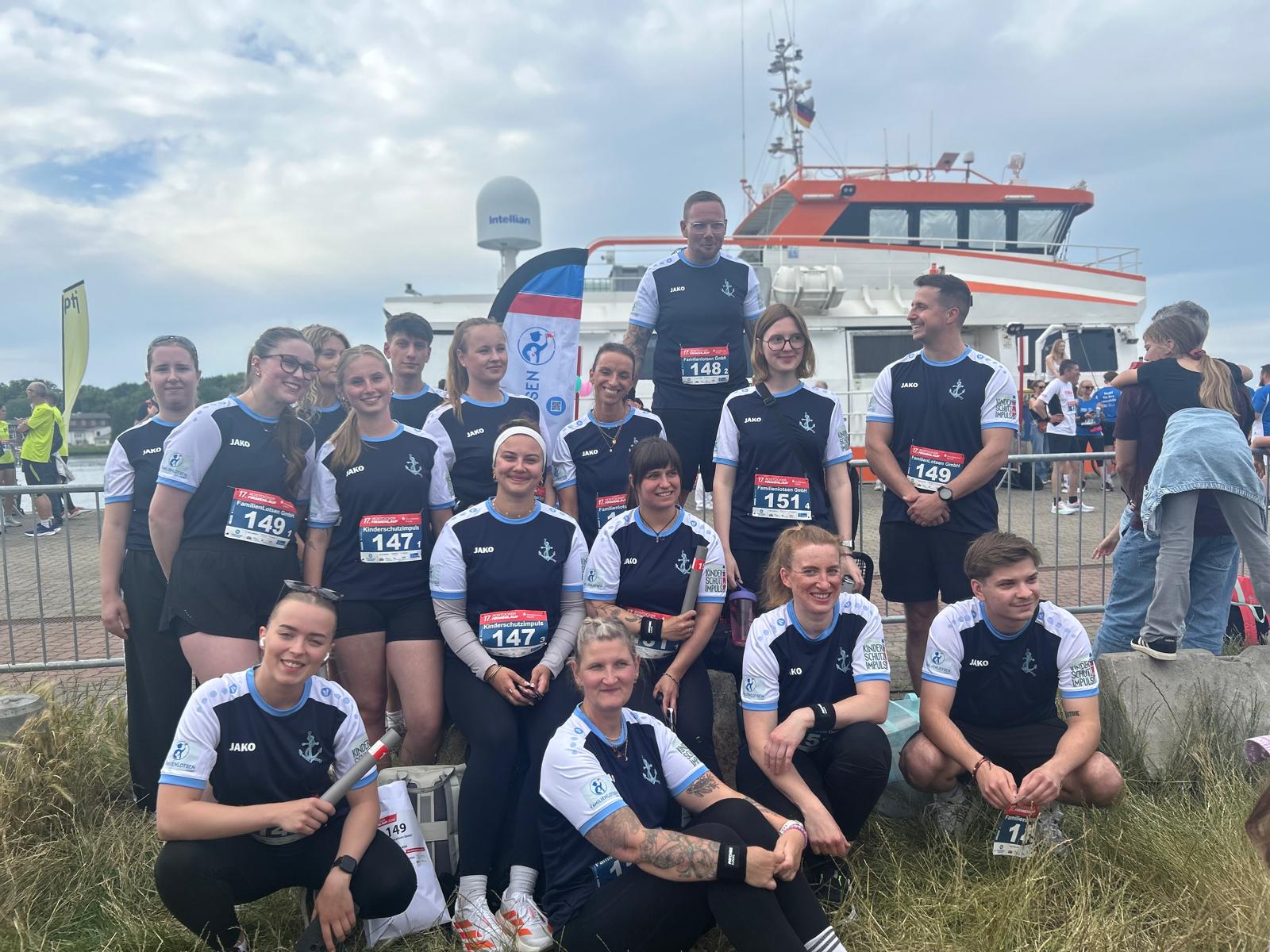 FamilienLotsen beim Firmenlauf